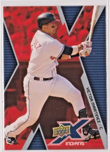 Victor Martinez Cleveland Catcher 2009 Upper Deck X Card # 26 Near Mint - Picture 1 of 2