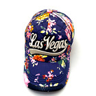 Robin Ruth "Las Vegas" Quilted Purple Floral Snapback Hat Cap