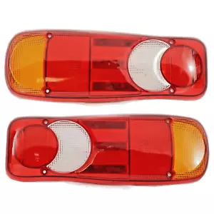PAIR OF 2 SPARE LENS FOR RENAULT MASTER TRAFIC MASCOT MAXITY BIPPER VANS CHASSIS - Picture 1 of 3