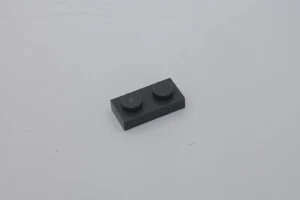 LEGO 20x plaque 1x2 assiette 3023 gris foncé gris bleuté - Photo 1/1