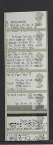 MACHIN MA13 WINCOR DIAGNOSTIC ENGINEER PRINTER TEST STRIP POST GO RARE - Picture 1 of 1