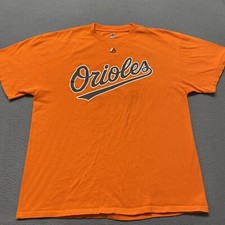 Baltimore Orioles Shirt Men’s XL Orange Manny Machado #13 MLB Baseball Majestic