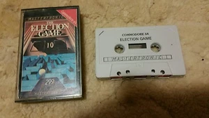 The Election Game Video Game Cassette Commodore 64 C64/C128 💜💜💜 FREE POST - Bild 1 von 1