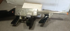 Rare Nichols F-500 Fury cap gun Machine gun toy plastic 1950s - Picture 1 of 14