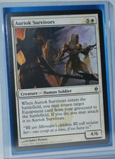 Auriok Survivors - New Phyrexia - Uncommon - MTG - Magic The Gathering #3