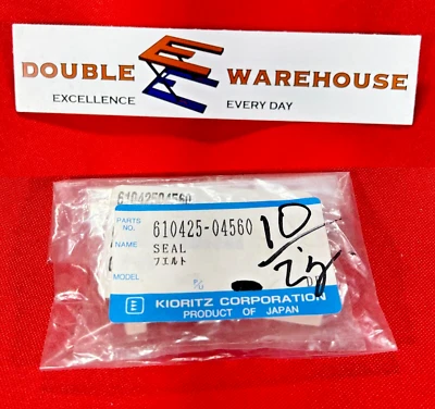 Juego de dos (2) sellos de fieltro Echo Kioritz 610425-045860 610425045860 nuevo oem Foto 1 de 2