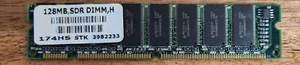 128MB SDR DIMM H 174HS STK 3982233 Memory Stick Untested - Picture 1 of 2