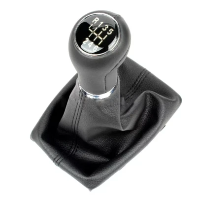 6 Speed Gear Stick Shift Knob Boot For Audi A4 S4 B6 B7 Sedan Quattro 2001-2008 - Image 1 of 4