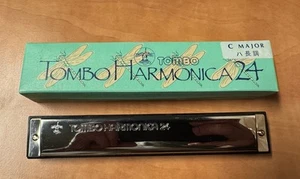 tombo harmonica 24 C Major Good Used Condition With Box - Picture 1 of 13