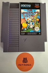 The New Zealand  Story Nintendo Nes Game Cart PAL A UKVersion With Sleeve Tested