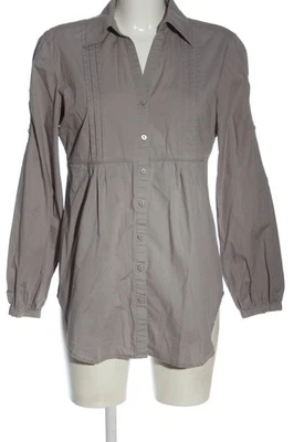 B.C. BEST CONNECTIONS Hemd-Bluse Damen Bluse Gr. DE 40 hellgrau Business-Look - Bild 1 von 4