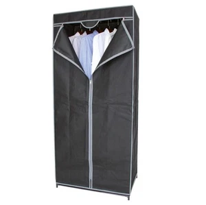 Falt-Kleiderschrank Garderobe Faltschrank Kleiderständer Kleiderstange Schrank - Bild 1 von 4