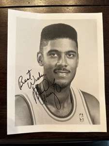 Brad Daugherty Autograph Picture Cleveland Cavs IP Autograph - Picture 1 of 2