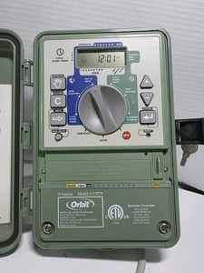 Orbit Easy-Set Logic 9 Stationen Innen/Außen Sprinkler Zeitschaltuhr Bewässerung 57979 - Bild 1 von 11
