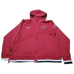 NBA Miami Heat Nike 75th Showtime Full-Zip Hoodie Dri Fit Jacke Herren Gr. Large - Bild 1 von 10