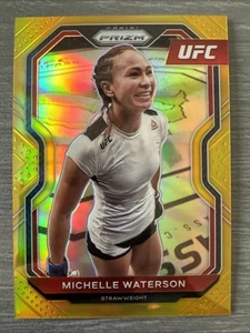 Michelle Waterson 2021 Prizm Gold 9/10 UFC - 1054 - Foto 1 di 2