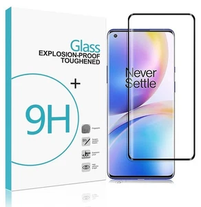 1/2/3 Pcs Tempered Glass Black Border Full Cover Screen Protector For OnePlus 10 - Picture 1 of 15