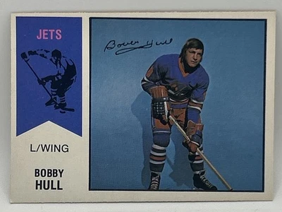 1974/75 O-Pee-Chee Bobby Hull #50 Winnipeg Jets Chicago Blackhawks HOF - Image 1 of 4