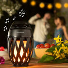 Gartenleuchte Fackel Leuchte mit Lautsprecher 2-in-1 Bluetooth LED Flammeneffekt