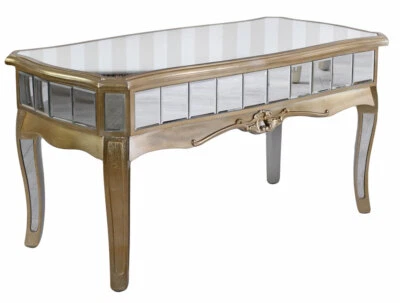 Table Mirrored Coffee Table Glass Table Living Room Table Sofa Table Side Table - Image 1 of 4