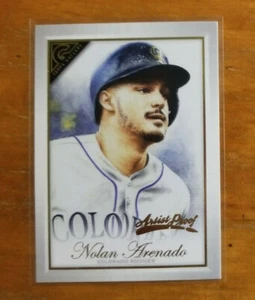 2019 Topps Gallery Artist Proof #10 Nolan Arenado Rockies - Bild 1 von 1