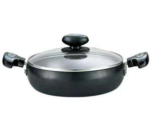 Indian Best Prestige Hard Anodised Cookware Saute Pan, 240 mm, Black Color - Picture 1 of 5