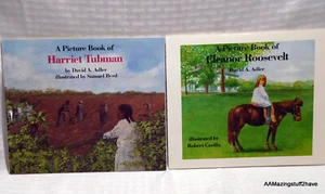 Eleanor Roosevelt Harriet Tubman Geschichte für Kinder 2 Bücher Lot 7-12 Jahre - Bild 1 von 9