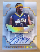 2007-08 Upper Deck SPX Jermaine O'Neal SPX Endorsements Auto #E-JO Pacers