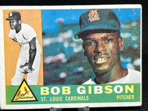 1960 TOPPS # 73 BOB GIBSON CARDINALS NR-MT OC 421843 (KYCARDS) - Picture 1 of 2