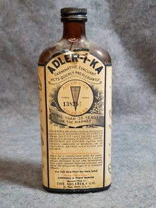 ADLER-I-KA Carminative Evacuant, 11 fl oz bottle. - Picture 1 of 6