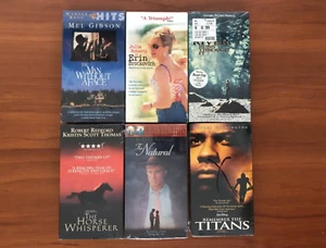 SIX (6) NEW VHS TAPES MOVIES DRAMA FACTORY SEALED CASSETTES FILMS VINTAGE LOT v - Picture 1 of 5