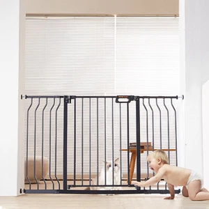 VEVOR Baby Gate Safety Stair Gate Dog Barrier Doorway 749-1346mm Wide 762mm Tall - Picture 1 of 12