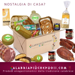 Prodotti Tipici Calabresi Box Regalo (16 Pezzi) Idea Regalo - Foto 1 di 1