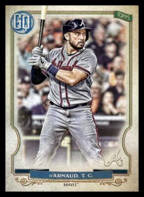 2020 Topps Gypsy Queen #280 Travis d'Arnaud Atlanta Braves - Image 1 of 2