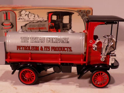 Vintage Die Cast  Ertl 1910 Mack Tanker Texaco  Series  #12 NOS MIB # F122 - Image 1 of 4