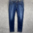 Diesel SLEENKER Jeans Mens W33 L30 Blue Slim Skinny Stretch Wash 084RI