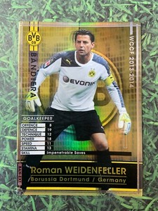 Panini WCCF 2013-14 Roman Weidenfeller Dortmund Extra Refractor Soccer card