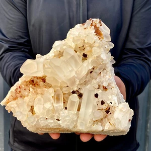 3.5LB A+++Large Natural white Crystal Himalayan quartz cluster /mineralsls - Picture 1 of 16