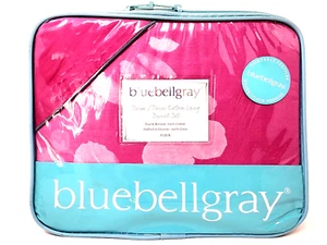 bluebellgray Fleur Duvet Cover Set, Twin/Twin Xl, Extra Long, Pink, 100% Cotton - Picture 1 of 10