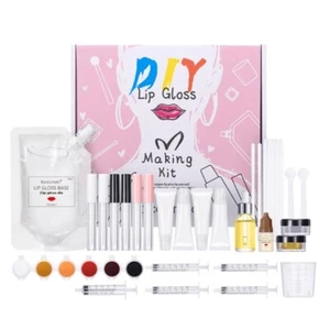 DIY Lip Gloss Kit Moisturizing Clear Lip Gloss Base Gel Hot M8 :ф :й '⭐ - Picture 1 of 19
