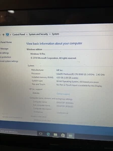 15.6” Asus x54c Laptop Intel Pentium B980 2.4 Ghz 4gb Ram 320gb Hdd Win 10 Read - Picture 1 of 12