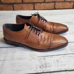 Cole Haan Grand Os Oxford con cordones talla 13 M cuero marrón FT C27033 H 18 - Imagen 1 de 13