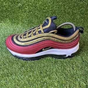 Nike Air Max 97 Rojo Dorado Mujer Talla 7 Zapatos Atléticos Tenis CT1148-600 - Imagen 1 de 14