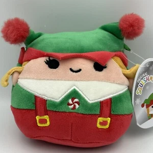 Squishmallow 4,5-5" Emmy l'Elfo Nuovo Vacanze di Natale 2021 - Foto 1 di 9