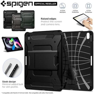 For iPad Air 11 M3 M2 6 5 4 10.9 Case SPIGEN Tough Armor Pro Heavy Duty Cover - Picture 1 of 44