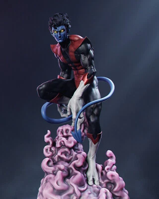Nightcrawler 3D Printed Figure, Marvel X-Men Resin Statue, Unpainted - Image 1 of 4
