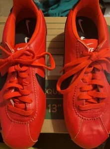 Nike Classic Cortez Premium Red Orbit Black White 807480-601 Mens Size 8 New - Picture 1 of 19