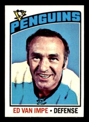 1976 Topps Hockey #157 Ed Van Impe NM/MT *d4 - Image 1 of 2