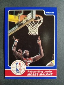 1984 Star award banquet MOSES MALONE card # 20  [card 3]
