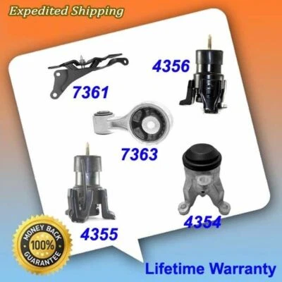 Motor Motor y transmisión. Montaje 5 piezas 2009-2012 para Nissan Altima Máxima 3,5 L M811 Foto 1 de 4